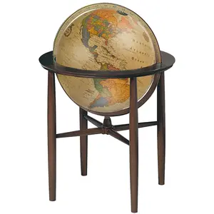 Replogle Austin 16 inch Diameter Illuminated Floor Standing World Globe