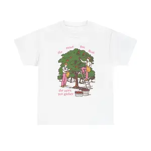Tree Fruit Picking T-Shirt | 'The more you give...the more you gather'
