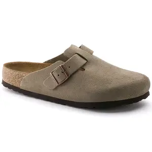 Birkenstock Boston Soft Footbed Taupe Narrow/Medium