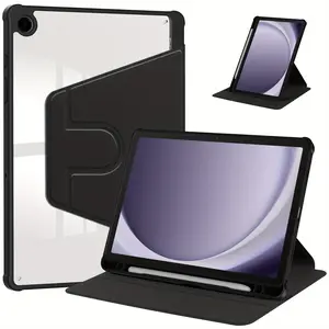 360 Degree Rotating Tablet Case with Pen Holder, 1 Count Auto Wake/Sleep Tablet Protective Cover, Tablet Accessories Compatible with iPad Air4th/Air5th