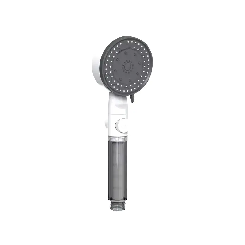 High Quality 8 Mode Shower Head Water Filter Adjustable High Pressure Shower Portable One-Key Stop Shower Bathroom Accessories Does not apply