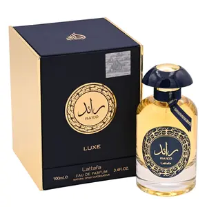 Lattafa Ra'ed Gold Unisex EDP Perfume - 3.3/3.4 oz, New in Box, Amber, Aromatic, Spicy, Woody Arabian Scent, Vetiver Musk Unisex Fragrance
