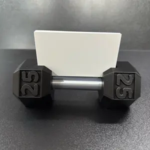 25lb Dumbbell Business Card Holder – Funny Gym Desk Gift