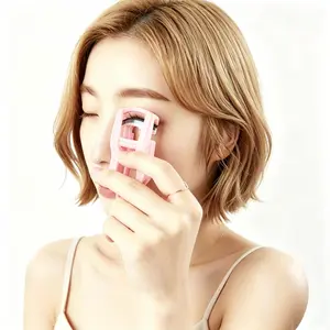 1pc Mini Cilia Curler, Compact Travel Curling Tool, Gentle Pinch-Free Design Featuring Soft Cushion, For All Lid Shapes, On-The-Go Styling Must Have, Skin Care Gift For Her