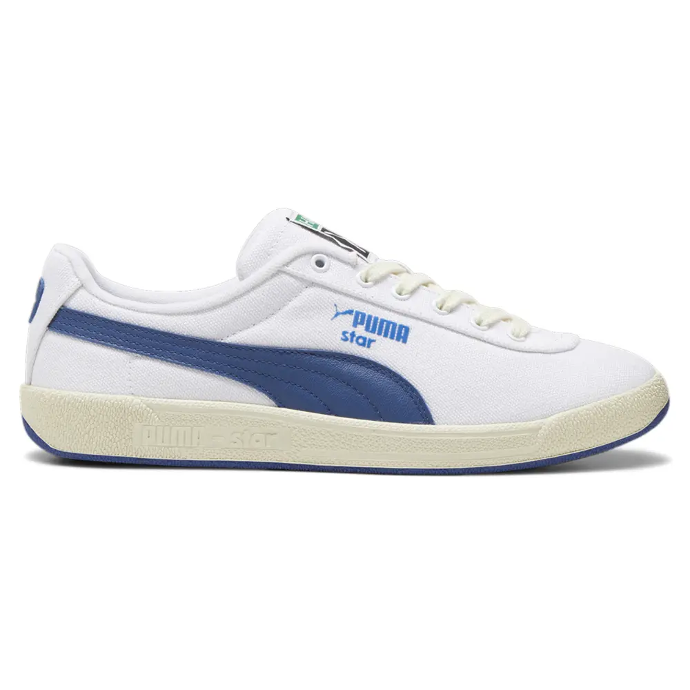 PUMA Mens X Noah Star Canvas Lfs Lace Up Sneakers Shoes Casual - White