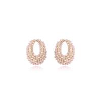 Pink Pearl with 18k Gold Plating