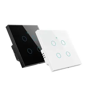 WiFi Smart Touch Light Switch - Wireless Smart Lighting Feature, Adjustable Power Settings, Ideal for Home and Office Use