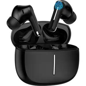 Wireless sports earphones, TWS Earbuds, comfortable fit, 3 ear tip sizes included, True Wireless, closed-loop design, touch controls, Switch between Normal, Transparency, Noise Cancelling modes, USB-C charging case, powerful bass, extended battery life