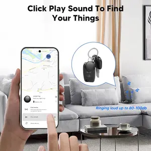 Air Tags for Android,Air Tags-4 Pack Android Tracker Tags,1 Year Battery Life,Google Find Trackers for Google'S Find Hub App Luggage Tracker for Keys, Luggage,etc. (4, Black & White)