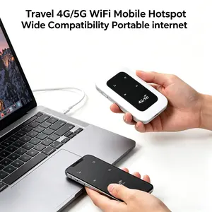 Travel 4G 5G WiFi  portable Mobile Hotspot Wide Compatibility Portable internet 4G WiFi Hotspot Device 300Mbps Long Battery Life for Campervan