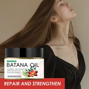 1 bottle of Batana Oil Conditioner with phytosterols, natural raw Batana oil and other ingredients for hair care, moisturizing and smoothing hair mask