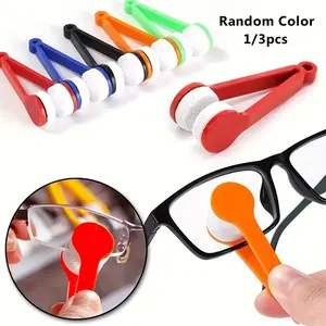 Portable Eyeglass Cleaner, Suitable for Kitchen & Bathroom, Gentle Soft Lens Wiping, Home Cleaning Essential, Family Use