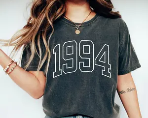 Birth Year T-shirt , Sweatshit, Hoodie - Vintage Inspired Tee - Comfort Colors - 1994 Gift