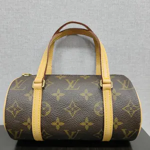 Pre-owned Louis Vuitton canvas top handle bag papillon 19 bag