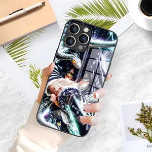 Demon Slayer Anime Cartoon   Phone Case Protector for iPhone 17 Pro Max 15 Pro 16 14 Plus 12 13 Mini 11 Pro Shockproof Glass cover
