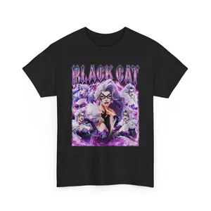 Limited Black Cat Tshirt Gift for Woman anda Man