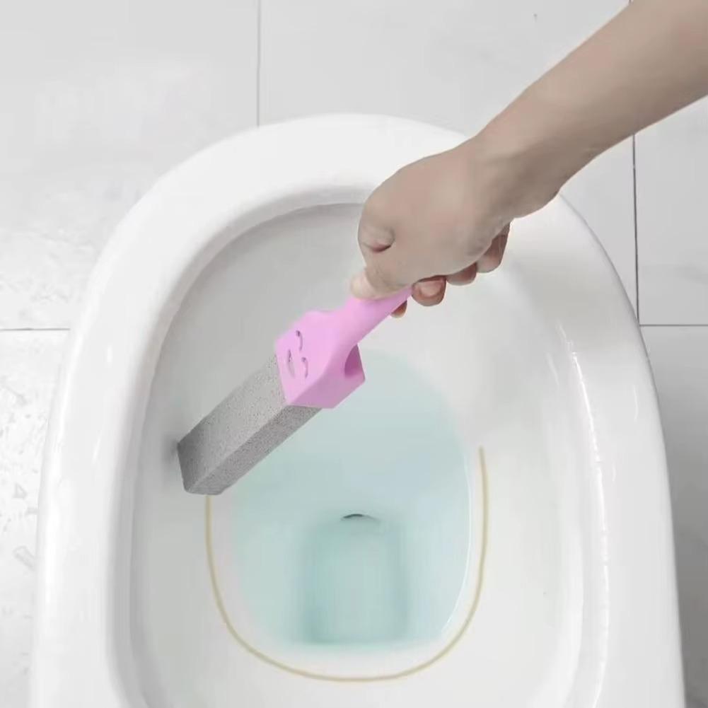 Pumice Stone Brush Dirt Removal Brush Toilet Cleaner Stone Natural Pumice Stone Toilets Brush Quick Clean Easy To Hang Tools