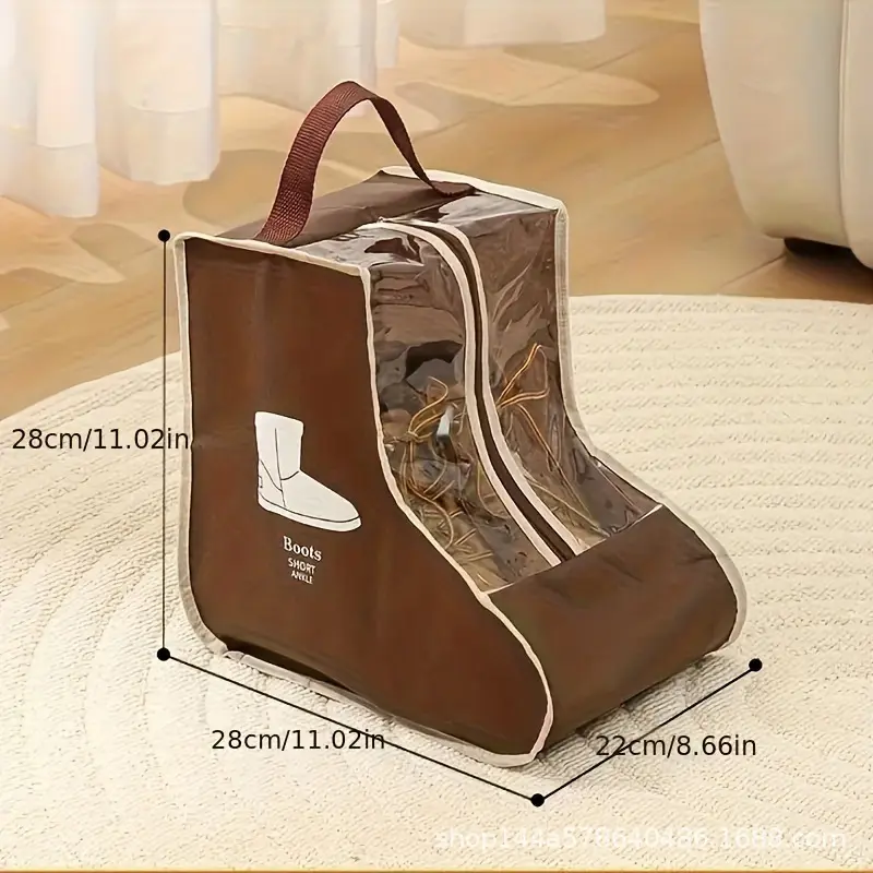 Brown printed shorts