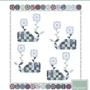 Whale Watch Quilt Kit 4- Back Inc