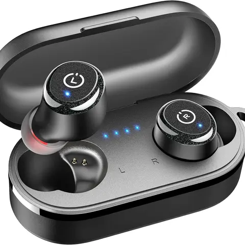 TOZO T10 (Ergonomic Edition) Wireless Earbuds Bluetooth 5.3 Headphones, App Customize EQ, Ergonomic Design, 55H Playtime, Wireless Charging Case, IPX8 Waterproof Sound in-Ear Headset, 2026 New Version  MothersDayGift tiktokshopcreatorpicks