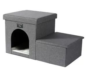 Ashfield & Harkness 2 Step Pet Stair with Storage