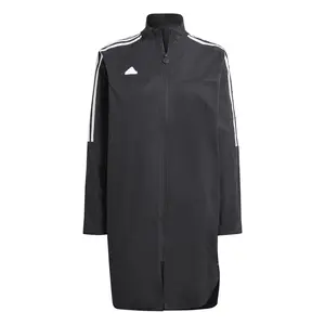 adidas Womens Tiro Jacket Athletic Outerwear Casual - Black adidas Womens Tiro Jacket Athletic Outerwear Casual - Black