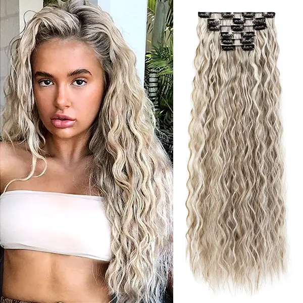 Ash Brown with Blonde Highlights