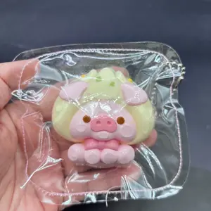Cute piggie bao zi taba squishy small