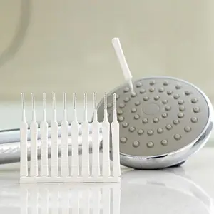 10pc Mini Shower Cleaning Brush Shower Head Anti-clogging Nylon Brush Computer Keyboard Cleaner Phone Hole Dust Cleaning Tool Household Cleaning Tool