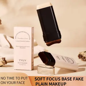 Two-In-One Foundation Stick, &, Waterproof & Sweat-Resistant, Anti-Makeup Stain Protection, Ideal Gift for Women Beginners