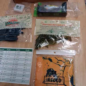 Karl's Bait & Takle - Amazing Bait Pack with Neoko Lures and Googan Squad Klutch Hooks for Fishing Enthusiasts