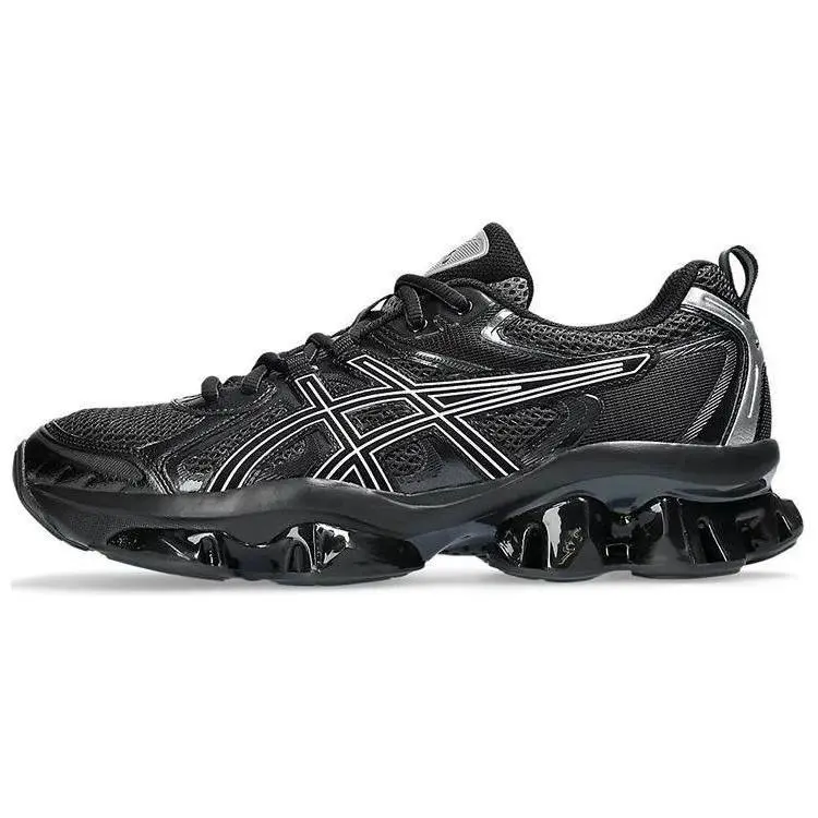 ASICS GEL Quantum Kinetic Graphite Grey Black Retro Low Top Casual Running Shoes Unisex 1203A270-023