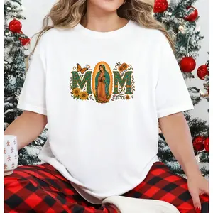 Mexican Mom Shirt Latin Culture Mom Shirt Mexican Heritage Shirt Virgen De Guadalupe Shirt Mama Cita Shirt