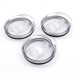 20oz Skinny Tumbler Replacement Lids 3 Pack,2.75in Cup Mouth Compatible with YETI Rambler and More Tumbler Cups,Spill Proof Splash Resistant  Sliding Covers.
