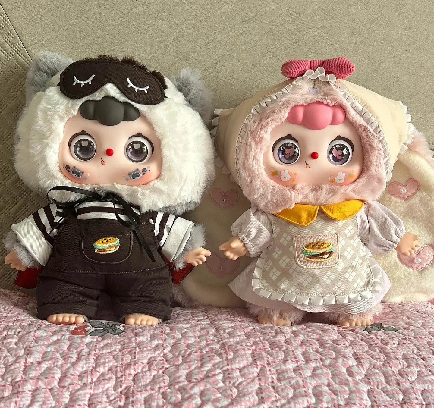 babythree doubao-400% plush toy dolls disappeanng burger Bunny babythree doubao-400% plush toy dolls disappeanng burger Bunny