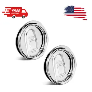 20 oz Skinny Tumbler Replacement Lids Spill Proof Splash Resistant Lids Covers for 2.76in