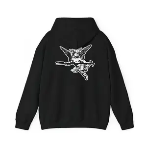 Firefighter Guardian Angel New York Hook Hoodie Firehouse Graphics