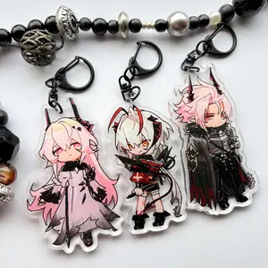 [VER #2] Arknights Babel Keychain, Kawaii Acrylic Charms, Cute Keyring Accessory, Fun Charm For Backpack Or Purse | High Quality and Customer Favorite Items