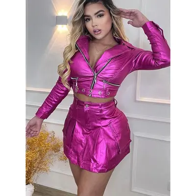 Fucsia Shorts Outfit TikTok Shop