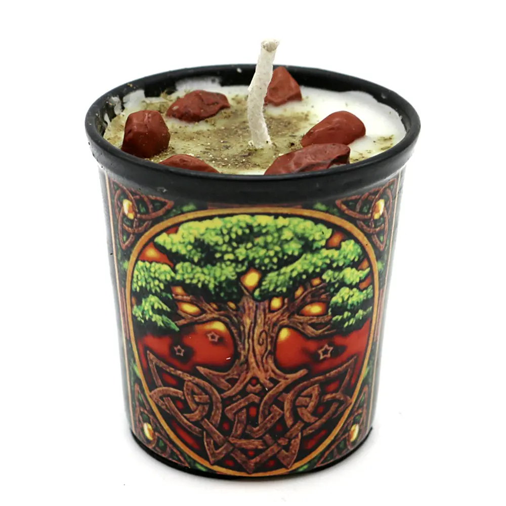 Celtic Tree Of Life Votive Candle