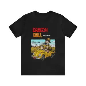 Vintage Distressed Dragon Ball Graphic Tee - Unisex Retro Graphic T-Shirt