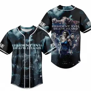 Resident EvilPersonalized Baseball Jersey for Men for Women
