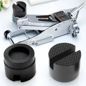 Heavy Duty Truck Jack Pad Rubber Protector Non Slip Lift Adapter Universal Vehicle Repair Tool Safety Support Block Garage Mechanic Essential Car Chassis Accessories