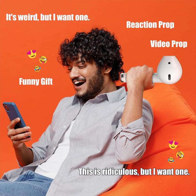 Super Earphone Music Speaker True Wireless Bluetooth Speaker, 3W HQ Audio | Built-in FM Radio, Aux Port, USB & TF Card Slot, Built-in Microphone for Answering Calls | Rechargeable Battery