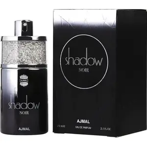 Ajmal Shadow Noir Women's Deep Floral EDP Perfume Fragrance - Floral Lavender Mix, Patchouli Base, 2.5 fl oz, New Box, Deep Floral Perfume