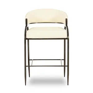 Tatum 2-Tone Performance Vegan Leather Counter Stool