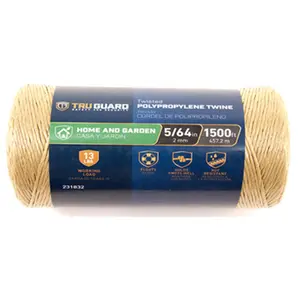 MIBRO Group  1500 ft. Tru-Guard Brown Tysal Polypropylene Twine