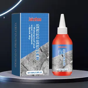 Jakehoe Waterproof Seam Sealer, Tile Waterproof Durable Elastic Invisible Transparent Leak-Proof Sealant, Home Improvement Essential