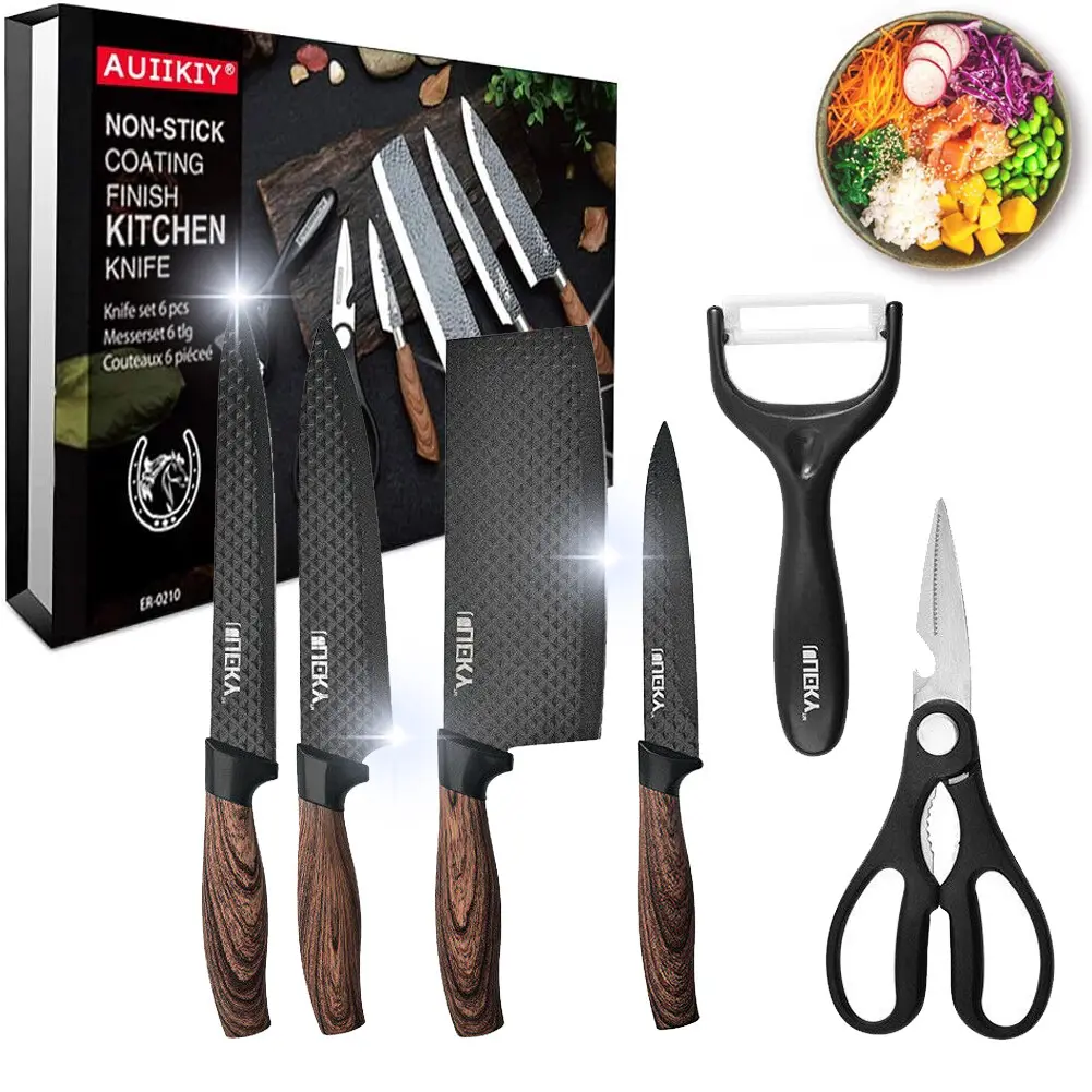 6Pcs Knife Set A