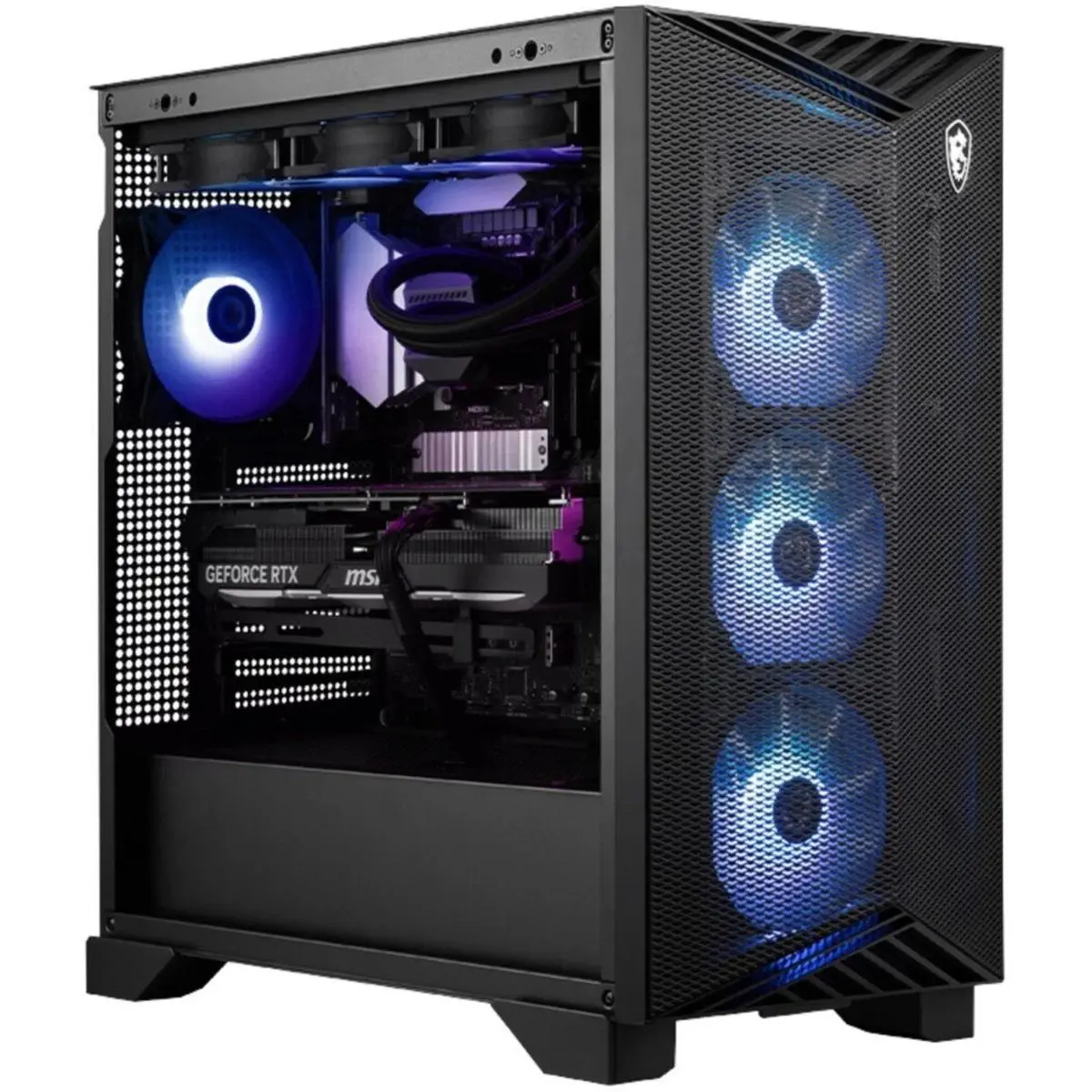 MSI AEZS2C9NVV1277 Aegis ZS2 Gaming Desktop - Ryzen 7 9900X3D - 64GB - 2x32GB RAM - 2TB SSD - RTX 5080, Windows 11 Home Advanced
